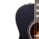 Hodaka AH18EMO Auditorium; Solid Mahogany Back and Sides; Midnight Ocean Finish
