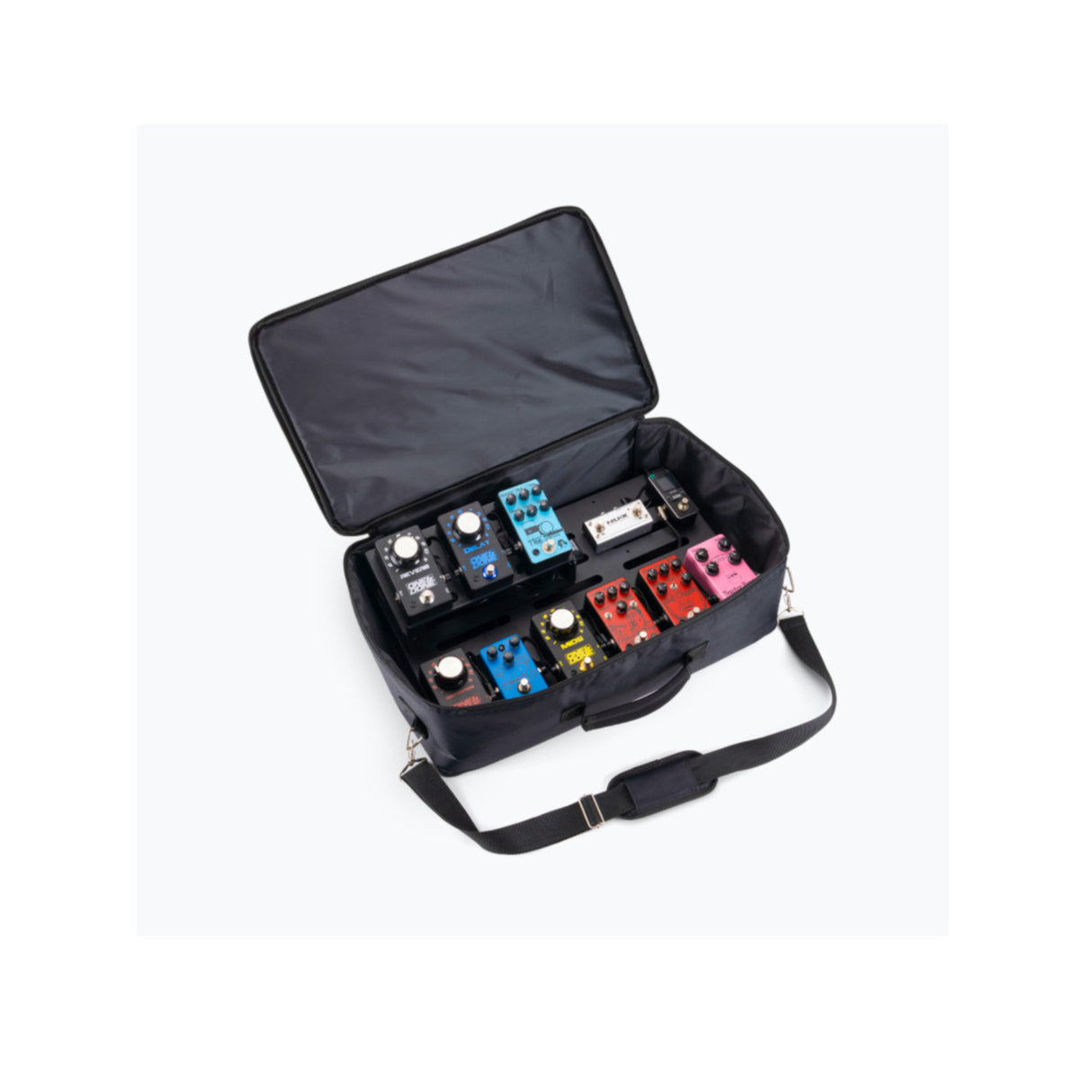 On-Stage Deluxe Two-Tier Guitar Pedalboard