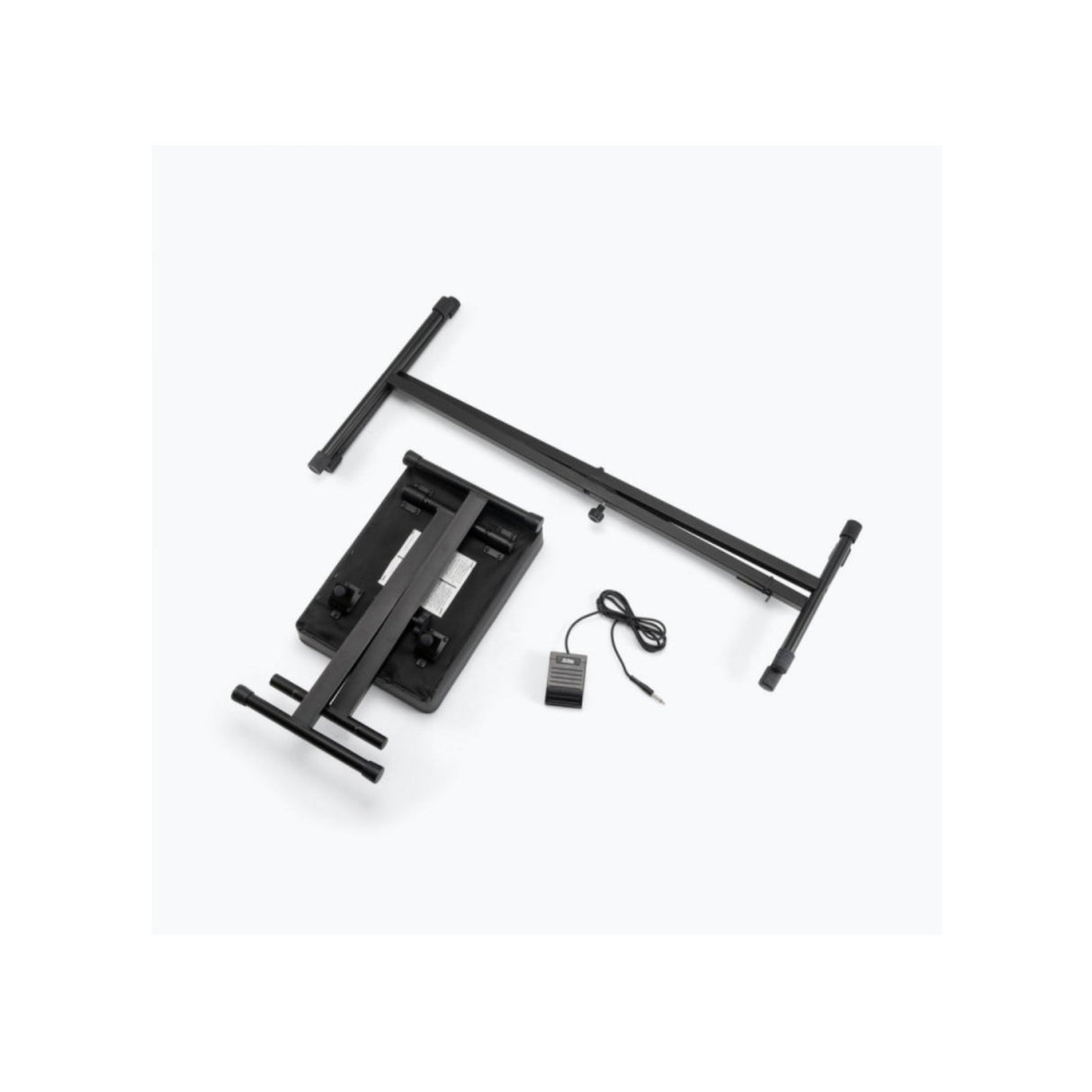 On-Stage Keyboard Stand and Bench Pack with Keyboard Sustain Pedal