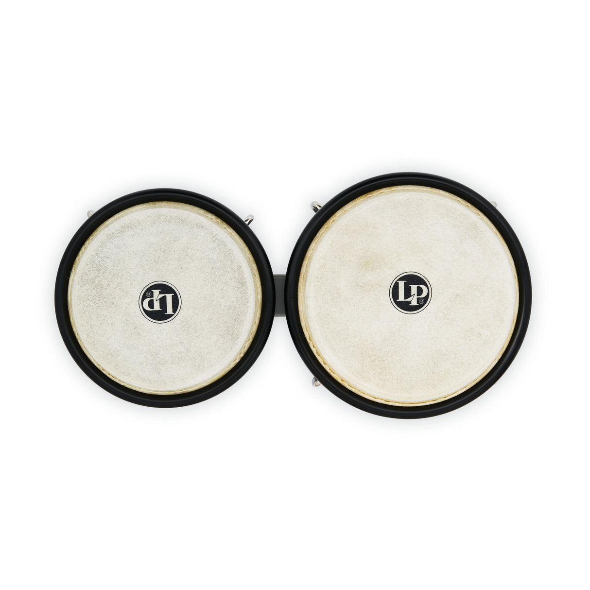 Latin Percussion 6 1/4-Inch and 7 1/4-Inch Bongos with Carrying Bag (Slate Grey)