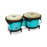 Latin Percussion 6 1/4-Inch and 7 1/4-Inch Bongos with Carrying Bag (Sea Foam)