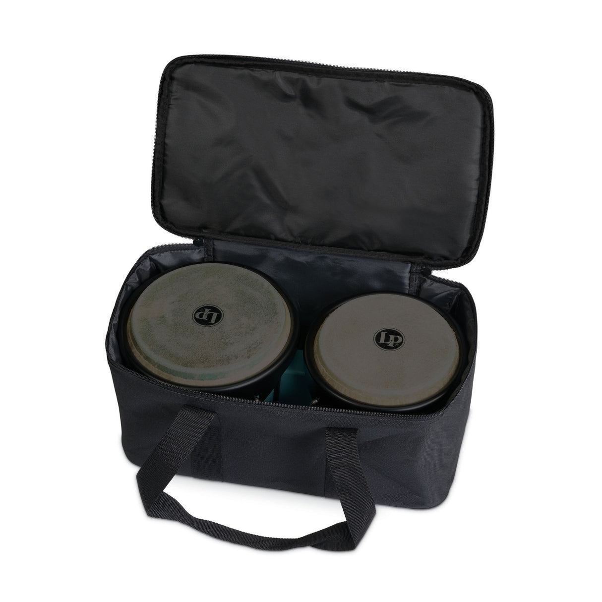 Latin Percussion 6 1/4-Inch and 7 1/4-Inch Bongos with Carrying Bag (Sea Foam)