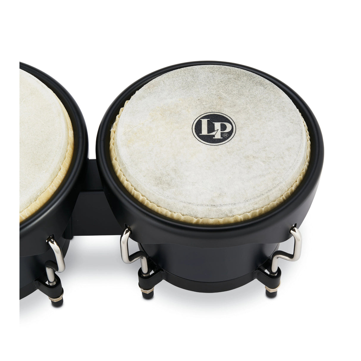 Latin Percussion 6 1/4-Inch and 7 1/4-Inch Bongos with Carrying Bag (Onyx)