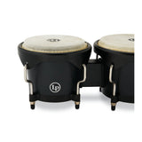 Latin Percussion 6 1/4-Inch and 7 1/4-Inch Bongos with Carrying Bag (Onyx)
