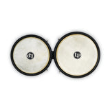 Latin Percussion 6 1/4-Inch and 7 1/4-Inch Bongos with Carrying Bag (Onyx)