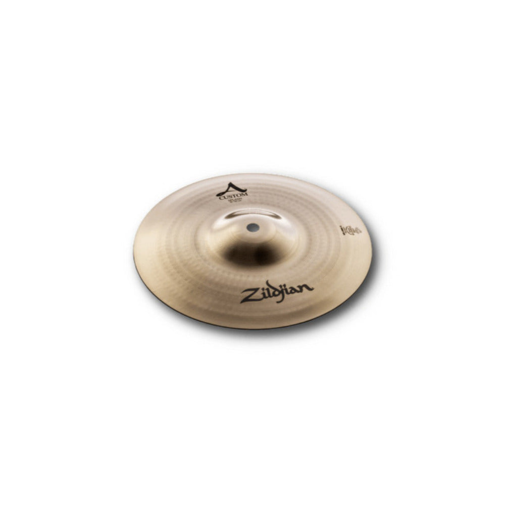 Zildjian A Custom Splash Cymbal Paper Thin for Fast, Crash Sound (8 Inch)