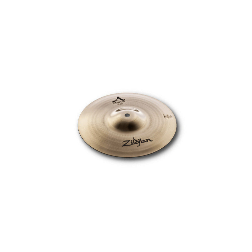Zildjian A Custom Splash Cymbal Paper Thin for Fast, Crash Sound (10 Inch)