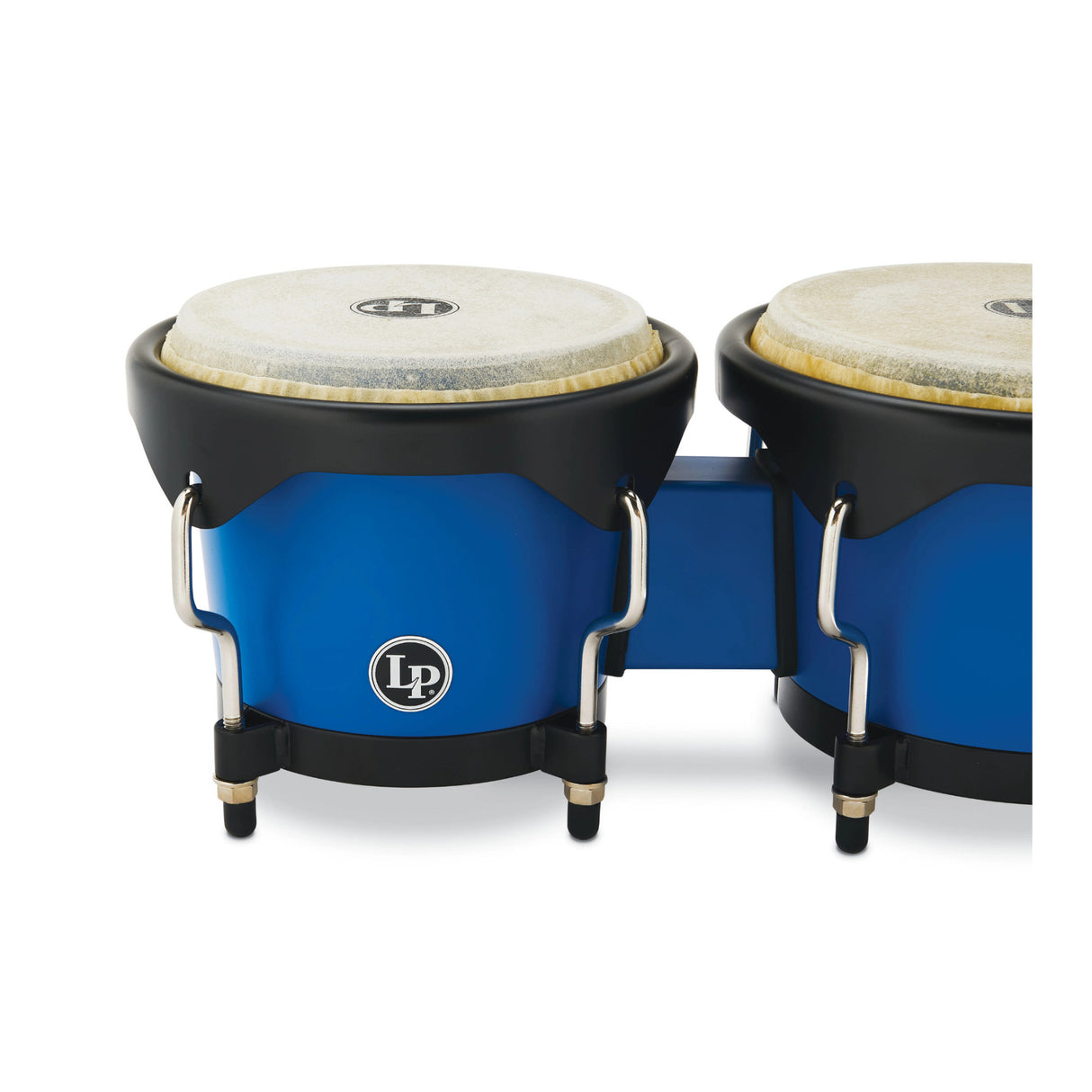 Latin Percussion 6 1/4-Inch and 7 1/4-Inch Bongos with Bag (Race Car Blue)