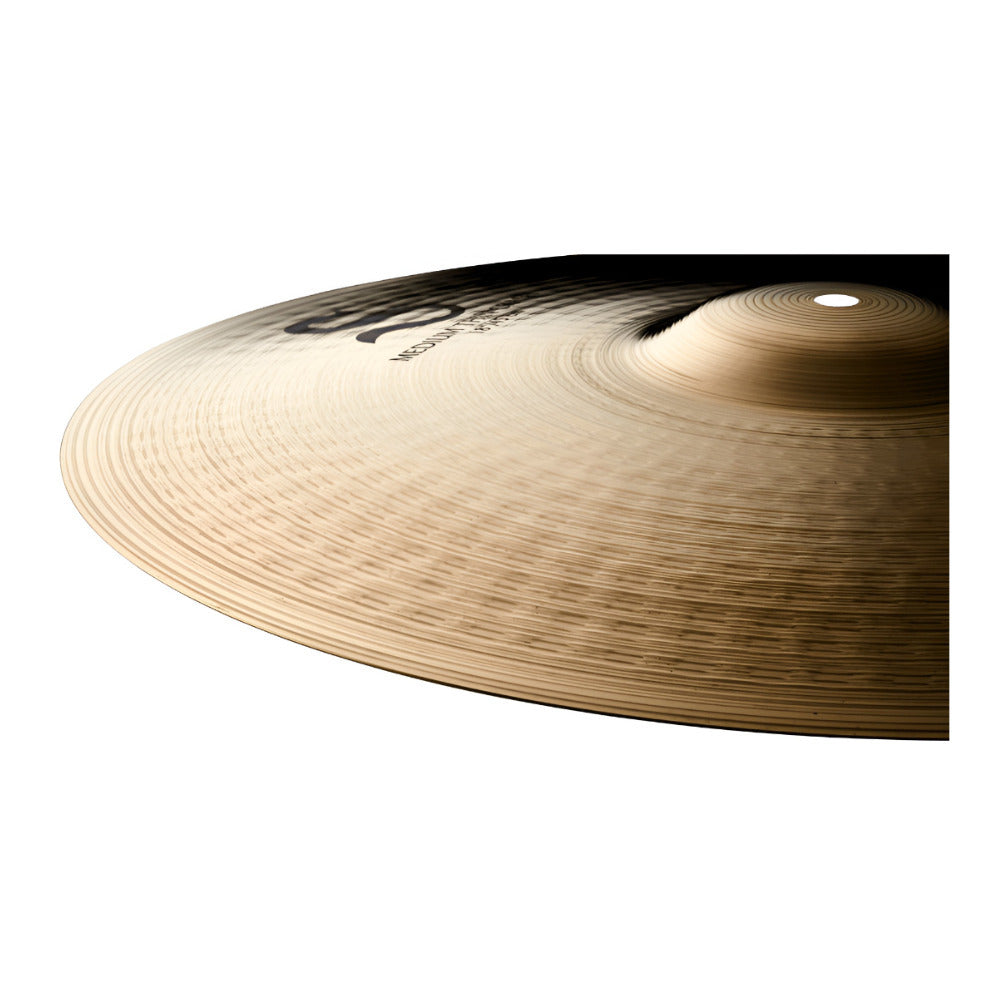 Zildjian 18-inch S Medium Thin Crash Cymbals with Full-bodied Crash Color