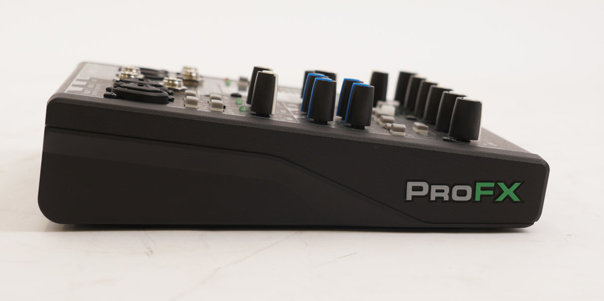 Mackie ProFX6v3 Plus 6 Channel Bluetooth Black Analog Mixer with Enhanced FX (Used)