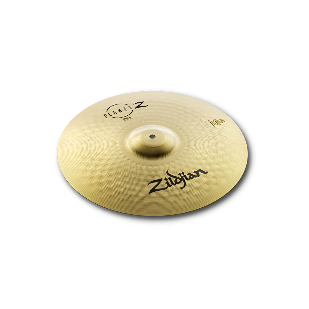 Zildjian Planet Z 16-inch Crash Cymbal for Beginners with Shorter Sustain