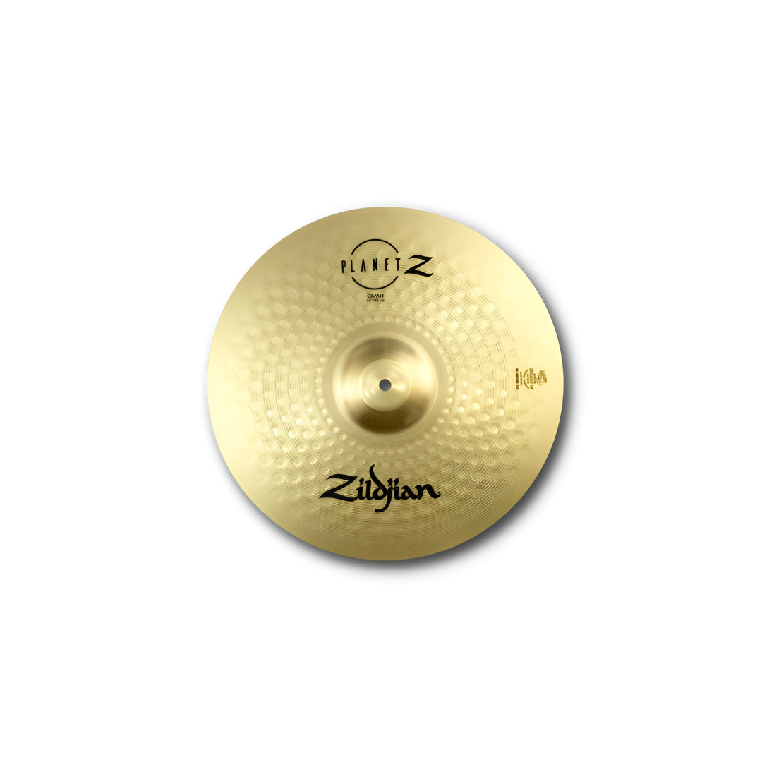 Zildjian Planet Z 16-inch Crash Cymbal for Beginners with Shorter Sustain