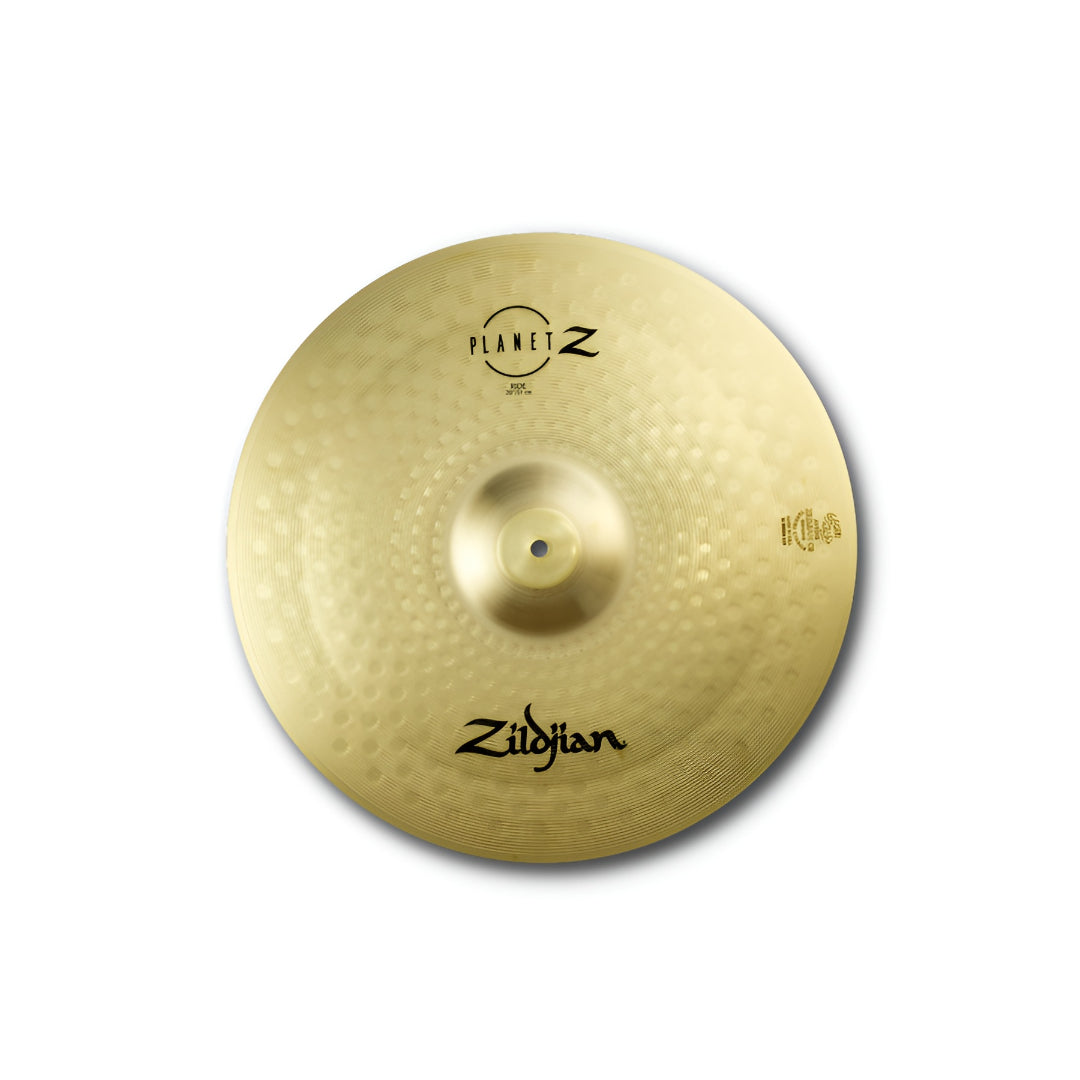 Zildjian Planet Z 20-inch Ride Cymbal with Shorter Sustain and Bright Sound