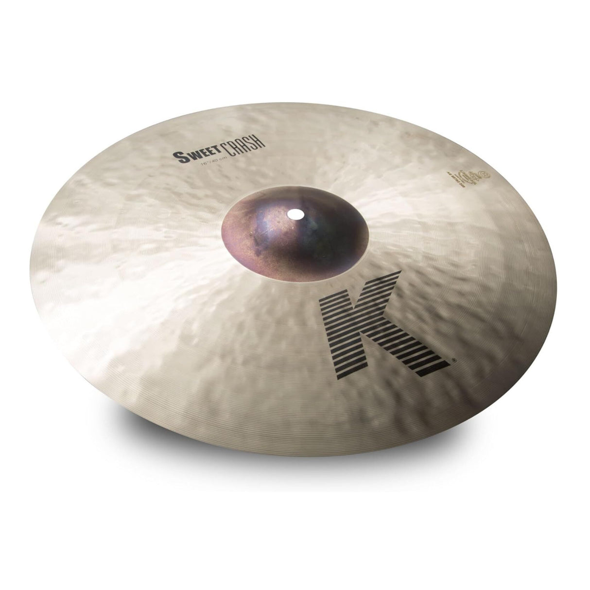 Zildjian K Sweet Crash Cymbal with Thin Weight and Dark Sweet Tone (16 Inch)