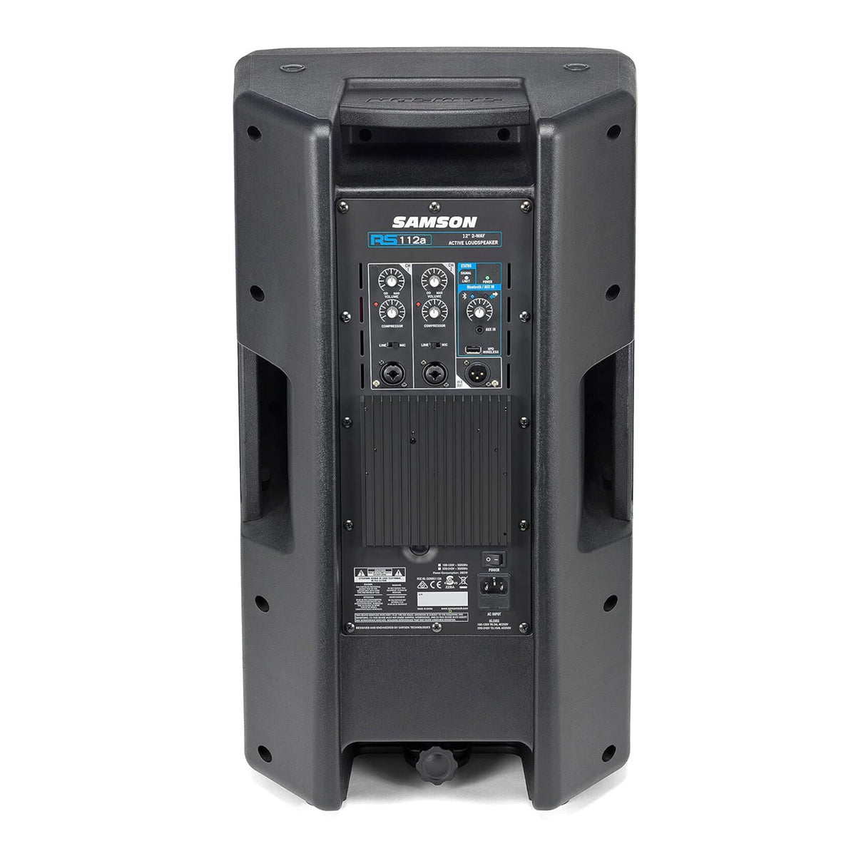 Samson SARS112A 400W 12-Inch Active Loudspeaker, Bluetooth