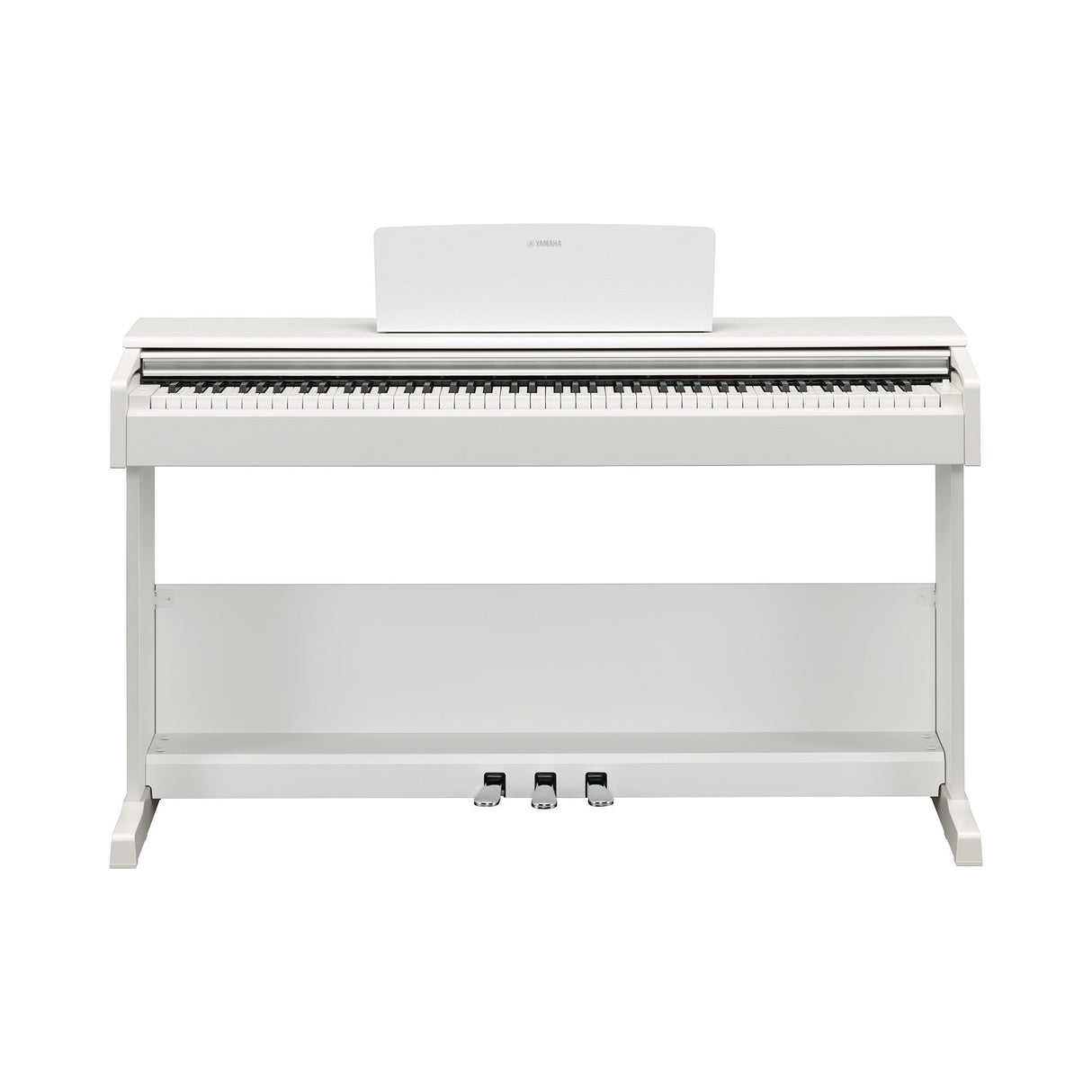Yamaha Arius YDP-105 88-key Digital Piano with 3-pedal Unit and Bench (White)