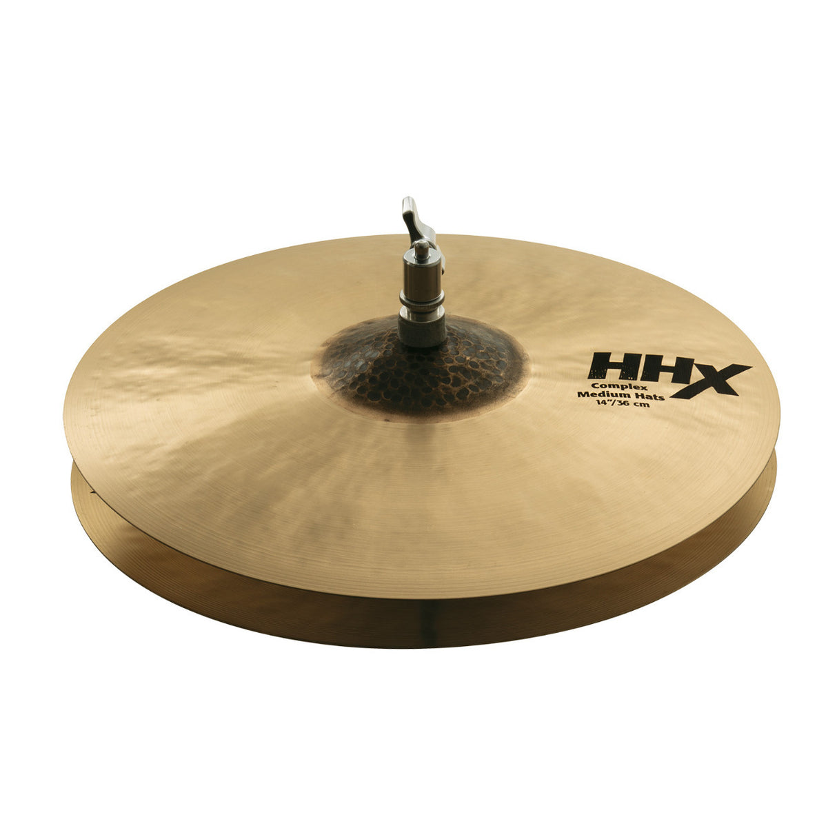 Sabian 14 inch HHX Complex Medium Hi-Hat Cymbals with Medium Top Heavy Bottom