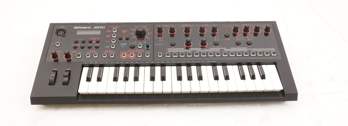 Roland JD-XI 37-Key Interactive Analog/Digital Crossover Synthesizer (Black) (Used)