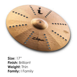 Zildjian I Series 17-Inch Trash Crash Cymbal