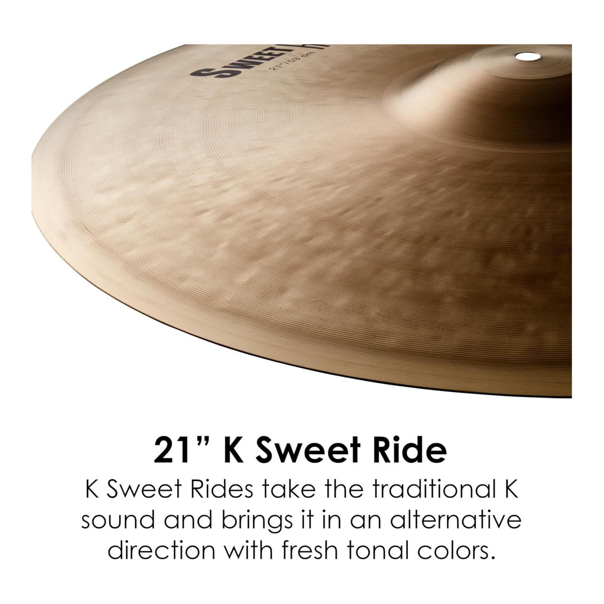 Zildjian K Sweet Collection 21-Inches Ride Cymbal