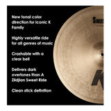 Zildjian K Sweet Collection 21-Inches Ride Cymbal