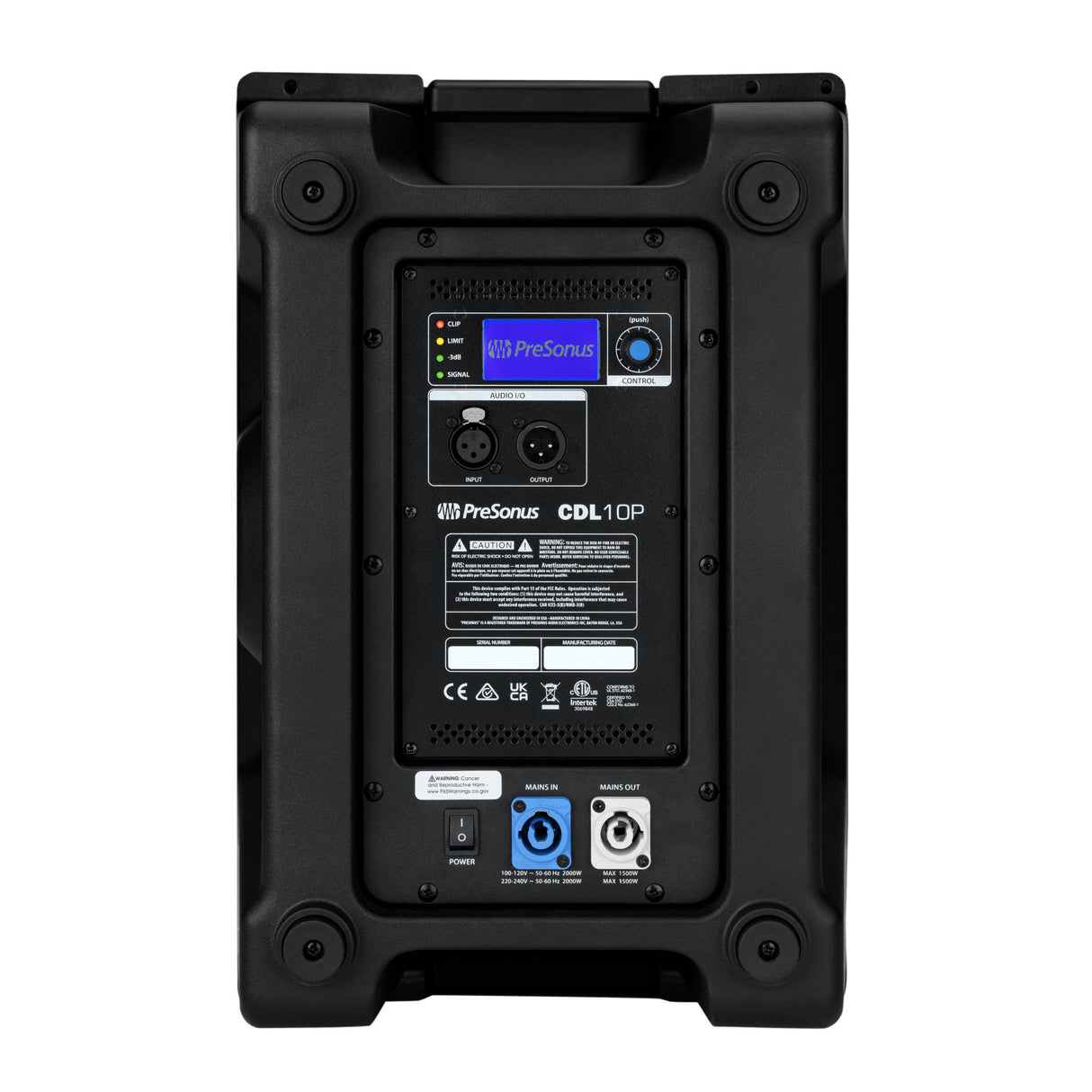 PreSonus 10-In 1000W 2-Way Constant Directivity Sound Reinforcement Loudspeaker