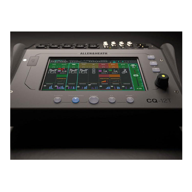 CQ-12T Ultra-Compact 12-In/8-Out 96kHz Digital Mixer with Bluetooth (Black)