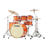 TAMA Superstar Classic 7-Piece Drum Shell Pack (Tangerine Lacquer Burst)
