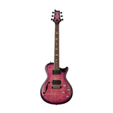 PRS SE Zach Myers Semi-Hollow Electric Guitar (Elderberry Burst)