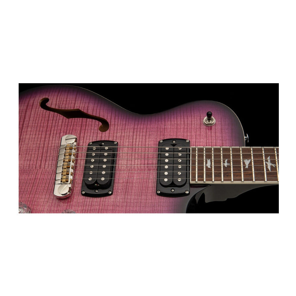 PRS SE Zach Myers Semi-Hollow Electric Guitar (Elderberry Burst)