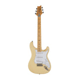 PRS SE Silver Sky Electric Guitar with Poplar Body and Maple Neck (Moon White)