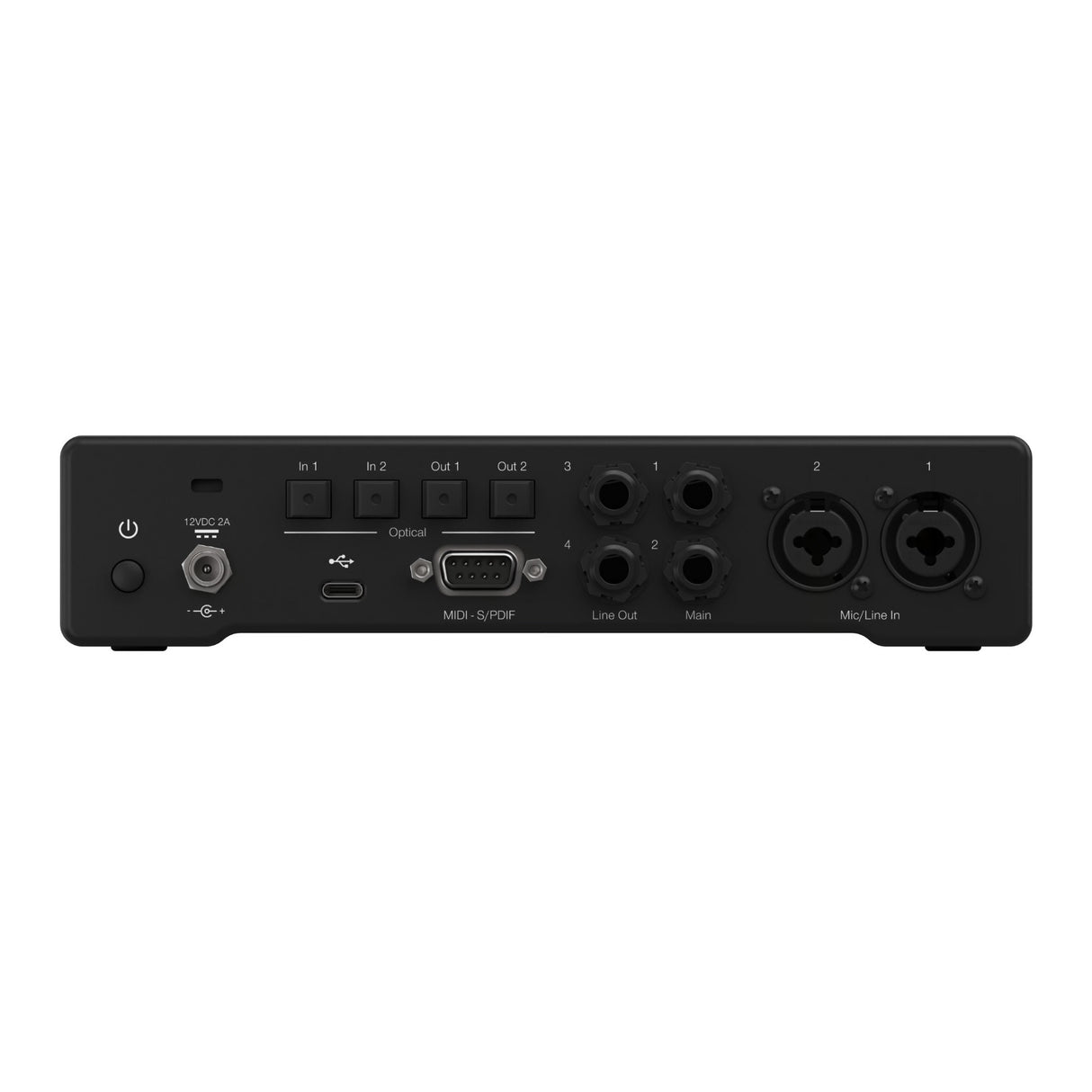 Fender Studio Quantum HD 2 20x24 USB-C Audio Interface (Black)
