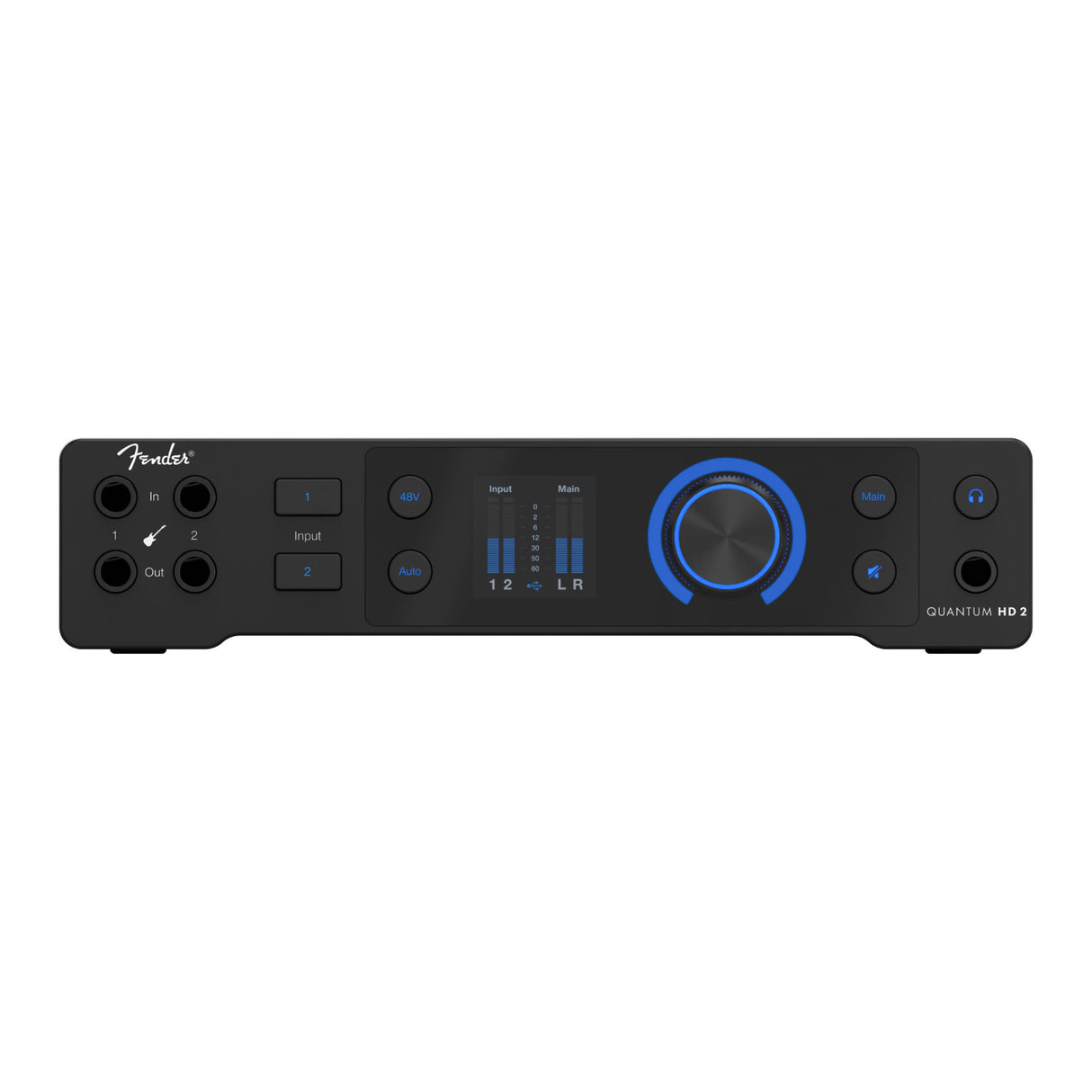 Fender Studio Quantum HD 2 20x24 USB-C Audio Interface (Black)