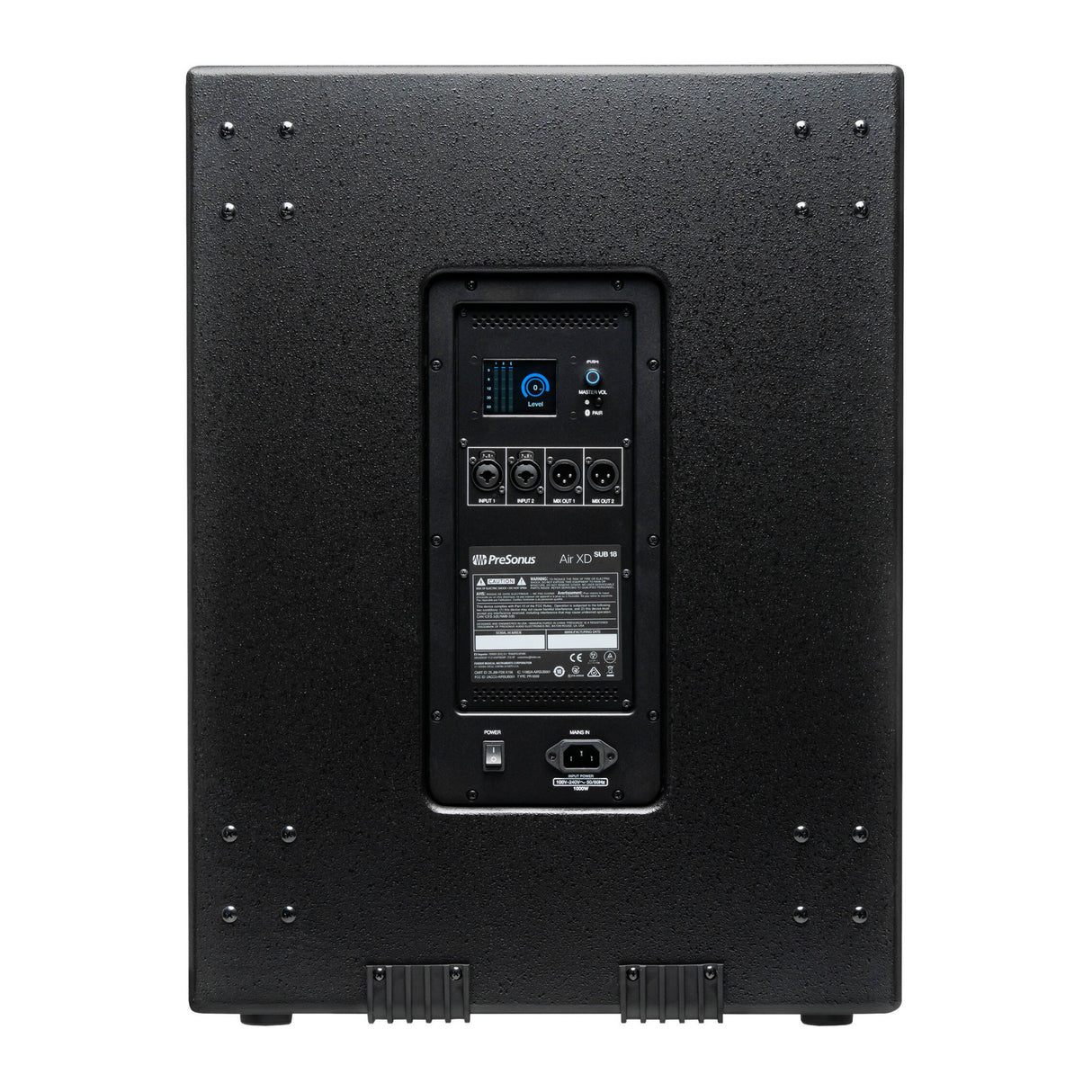 PreSonus AIR XD Sub 18 2000W 18 inch Subwoofer with DSP and Bluetooth (Black)