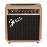 Fender Acoustasonic 15 120V 15 Watt Acoustic Guitar Amplifier (Brown and Wheat)