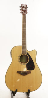 Yamaha FGX820C Folk 6-String Electric-Acoustic Guitar (Right-Hand, Natural) (Used)