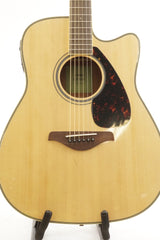 Yamaha FGX820C Folk 6-String Electric-Acoustic Guitar (Right-Hand, Natural) (Used)