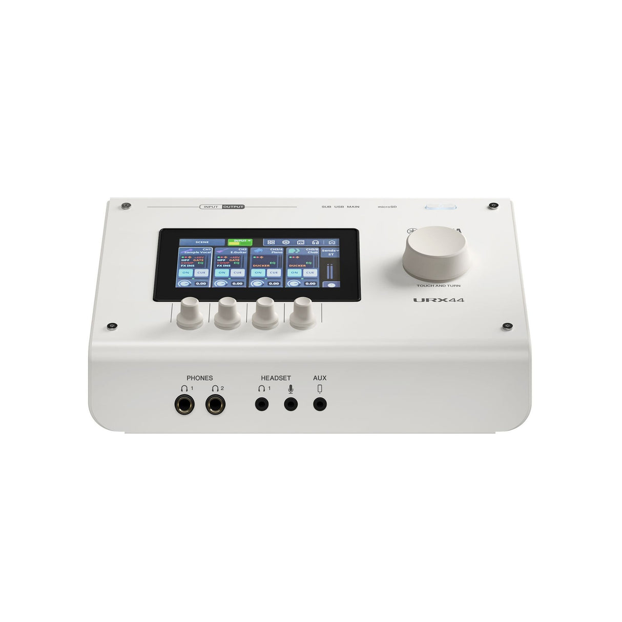 Yamaha URX44 USB-C Audio Interface (White)