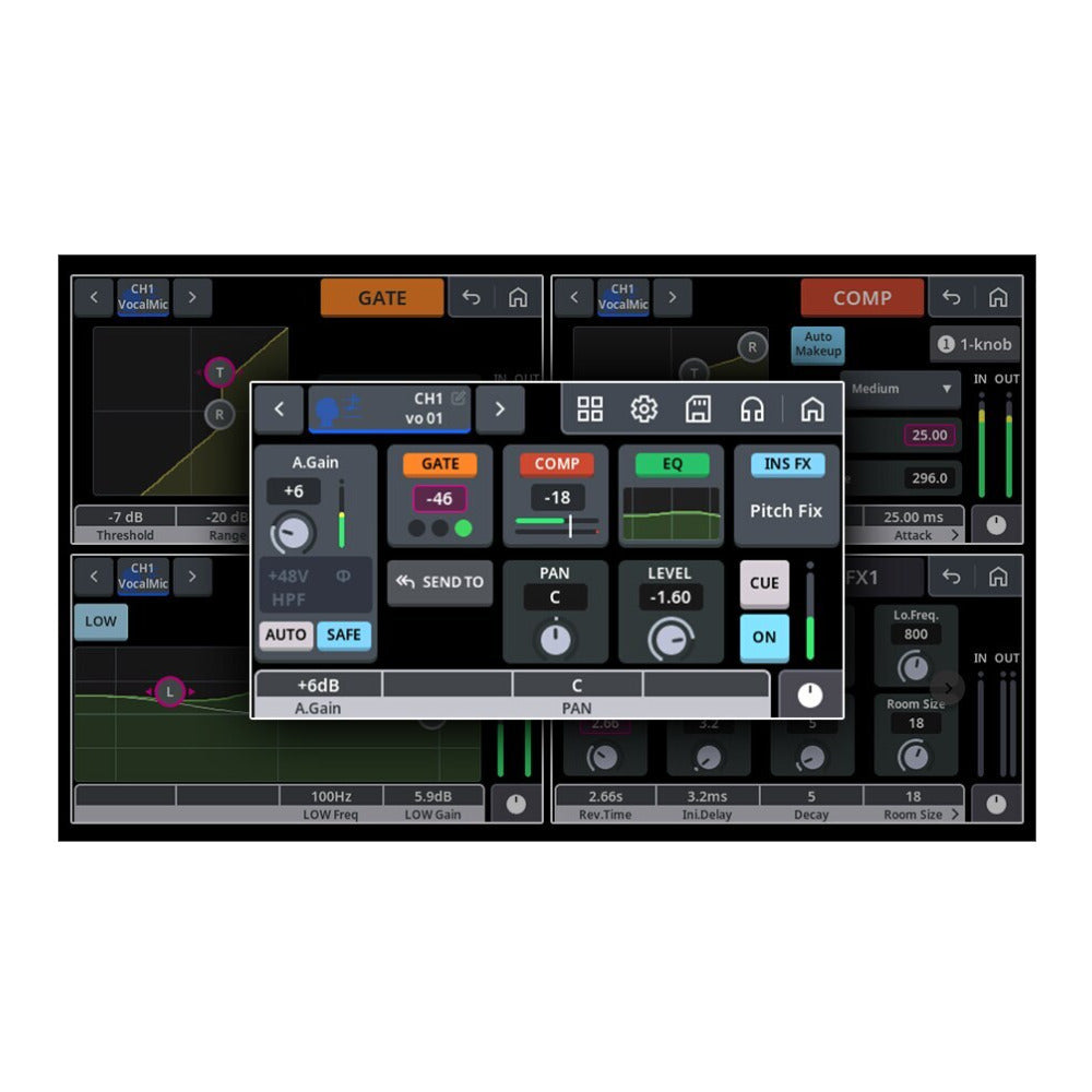 Yamaha URX44 USB-C Audio Interface (White)