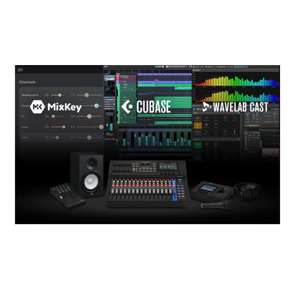 Yamaha URX44 USB-C Audio Interface (White)