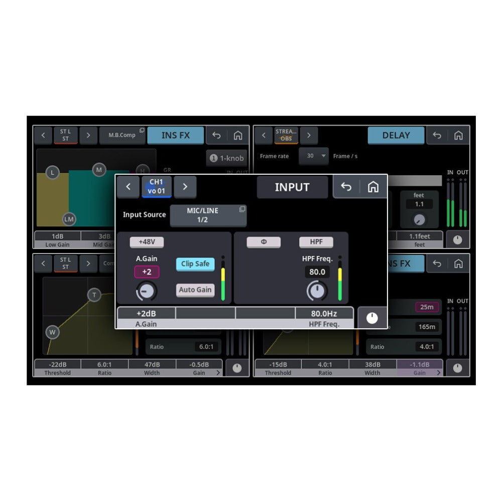 Yamaha URX44 USB-C Audio Interface (White)