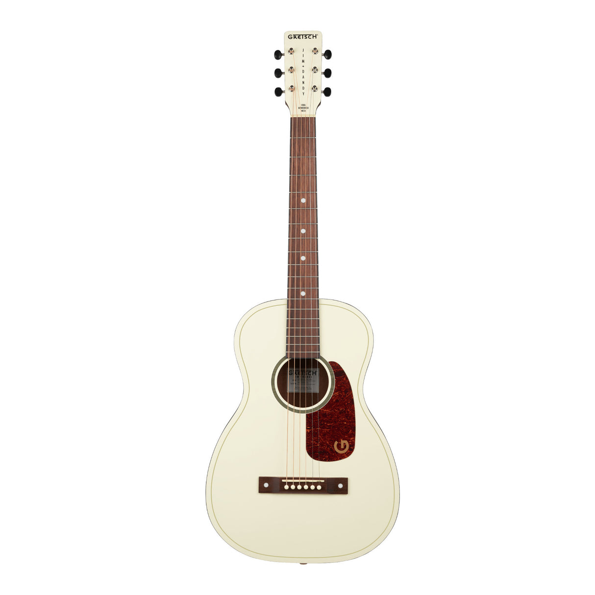 Gretsch Jim Dandy Parlor LTD with Walnut Fingerboard (Vintage White)