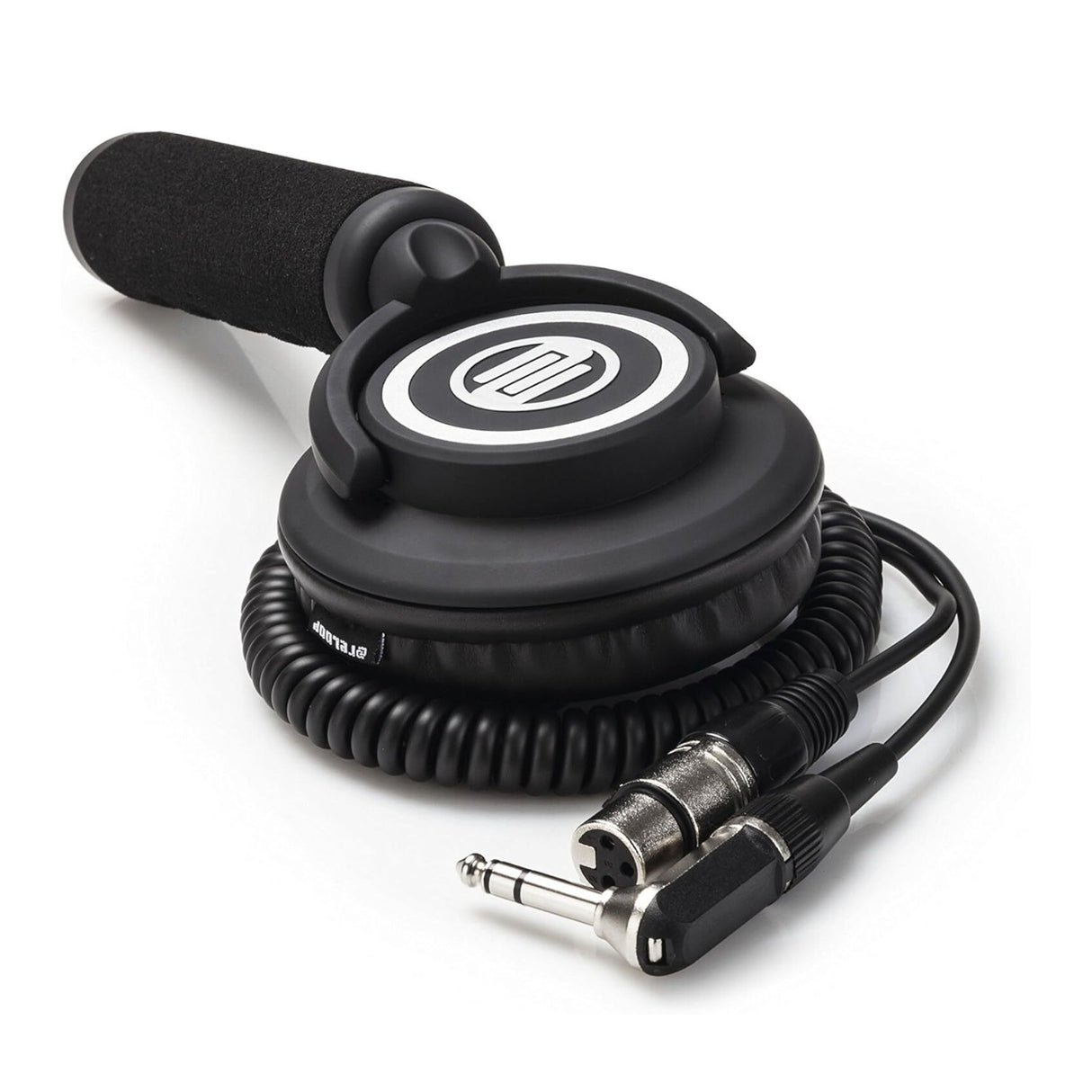 Reloop RHP-10 Mono DJ Headphone with Padded Handle and Artificial Leather Case