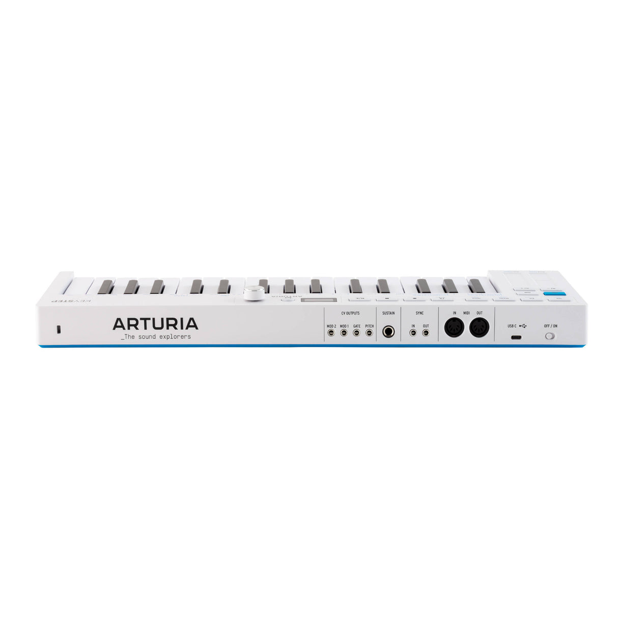 Arturia Keystep mk2 32-Key MIDI Controller Keyboard with Sequencer (White)