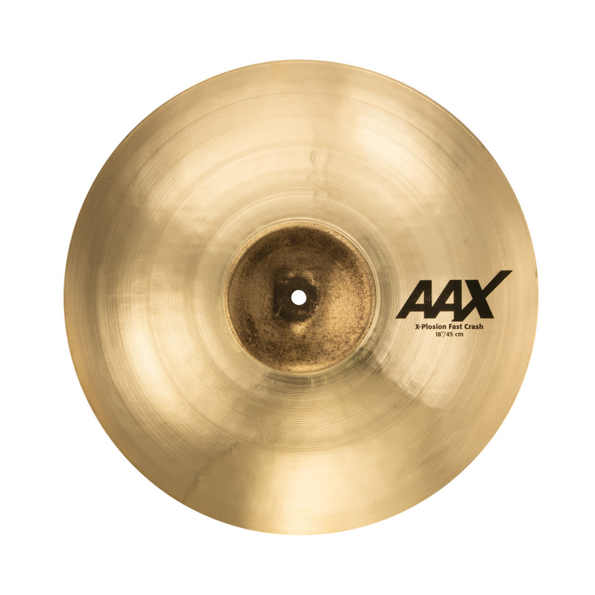 Sabian 18 Inch AAX X-Plosion Fast Crash Cymbal B20 Bronze w/ Thin Explosive Tone