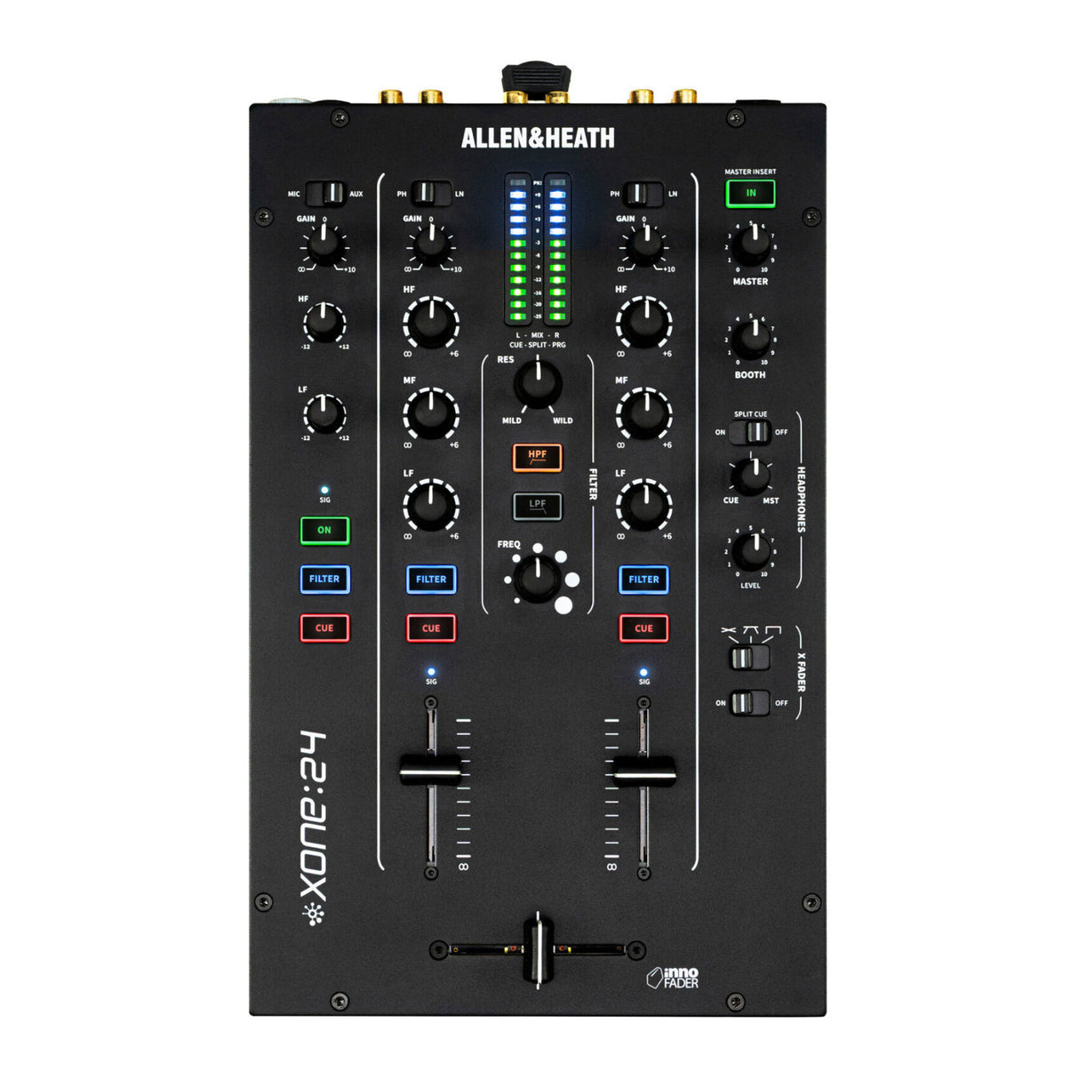 Allen & Heath Xone:24 Professional 2+1 Channel Analog DJ Mixer