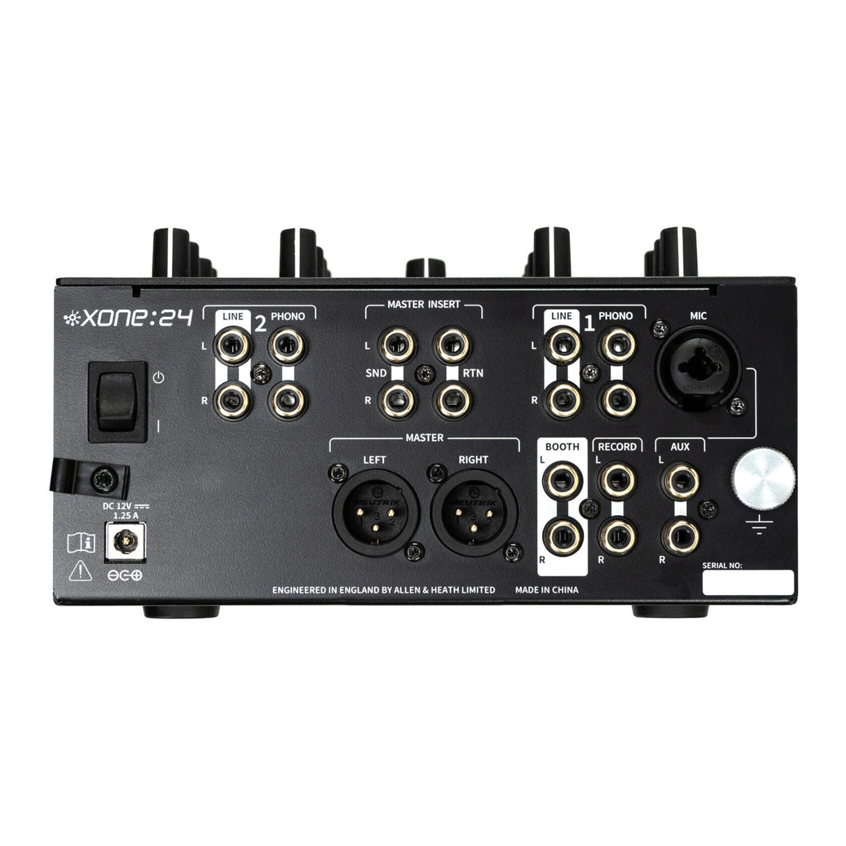 Allen & Heath Xone:24 Professional 2+1 Channel Analog DJ Mixer