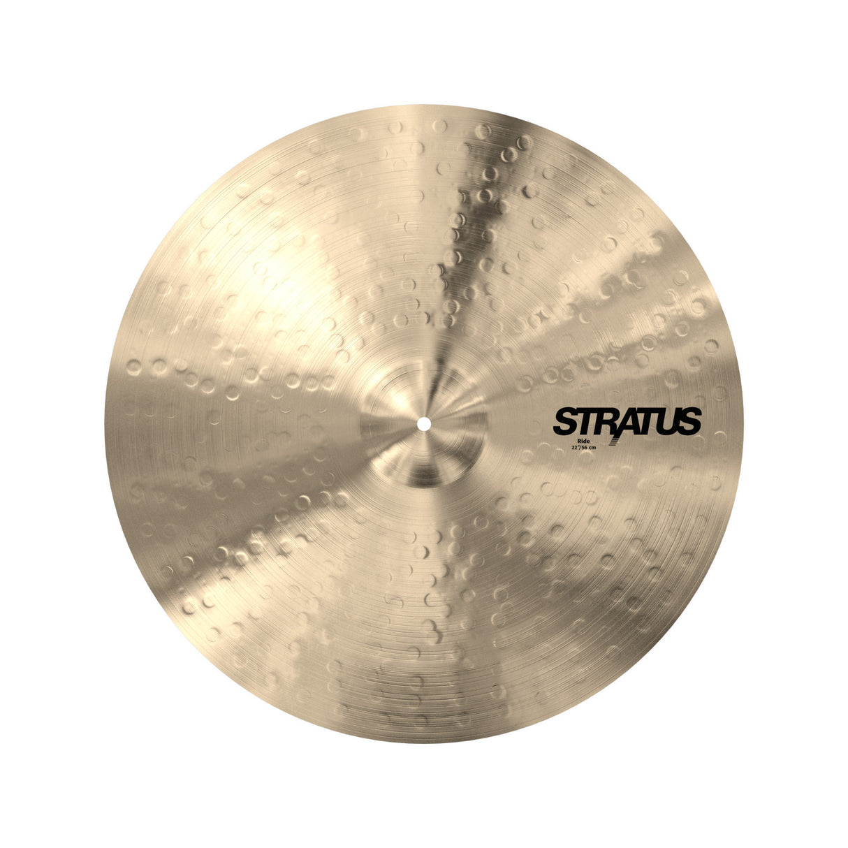 Sabian 22-inch Stratus Pro Ride Cymbal Made of B20 Bronze with Loud Sound Volume
