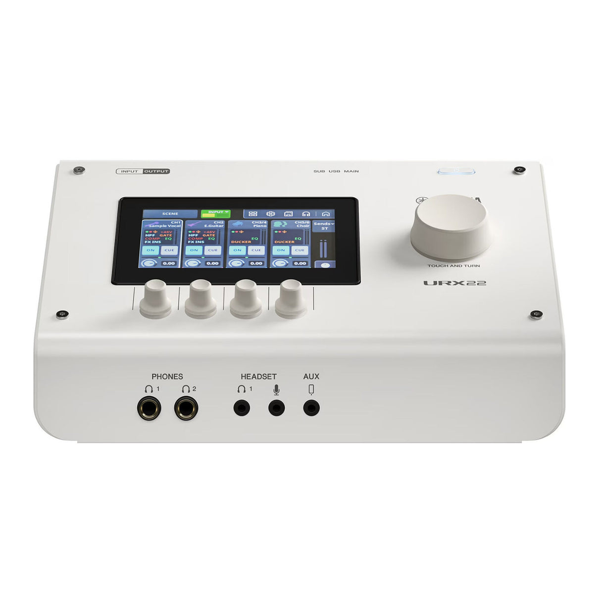Yamaha URX22 4x2 USB-C Audio Interface (White)