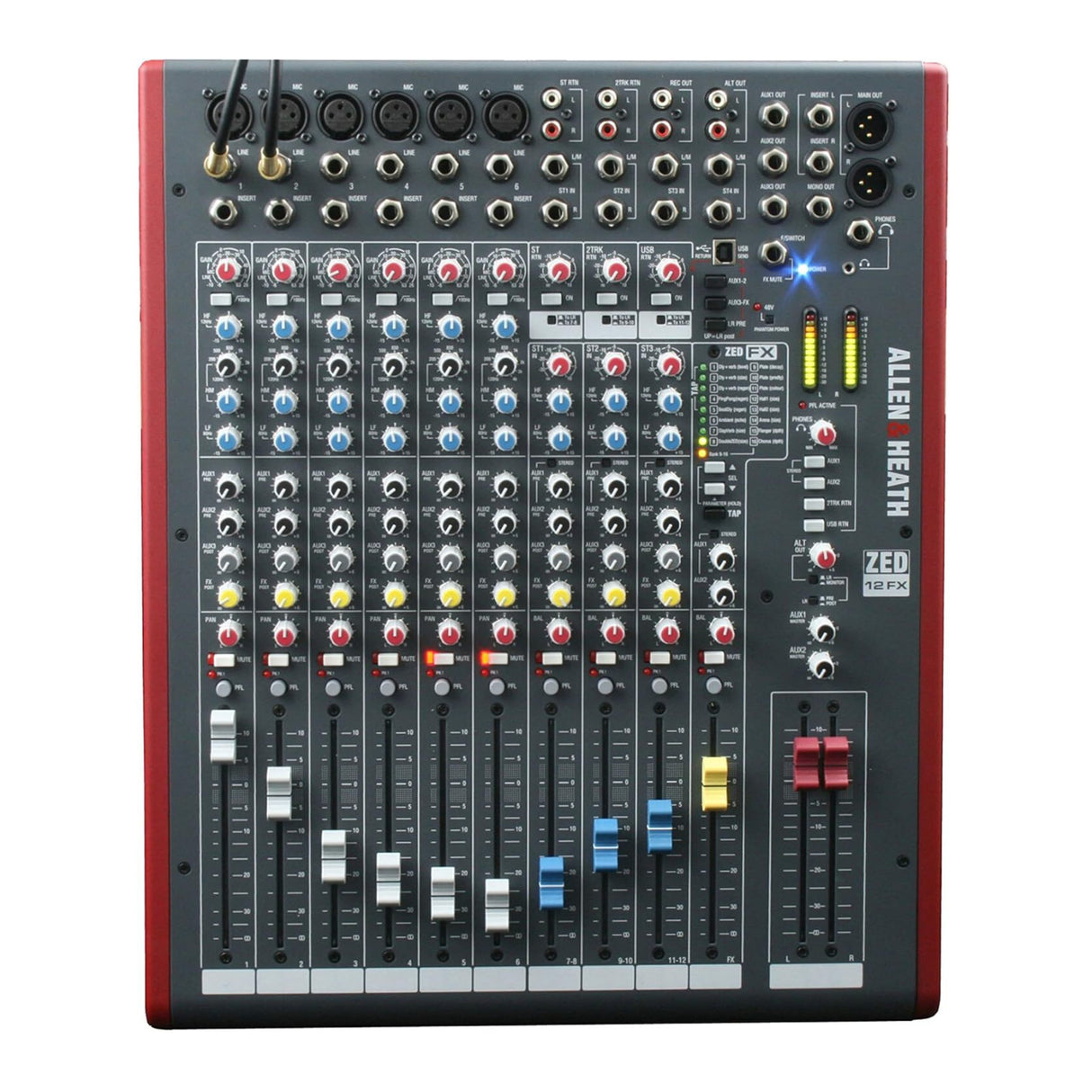 Allen & Heath ZED-12FX 12-Channel Multipurpose USB Mixer with Effects